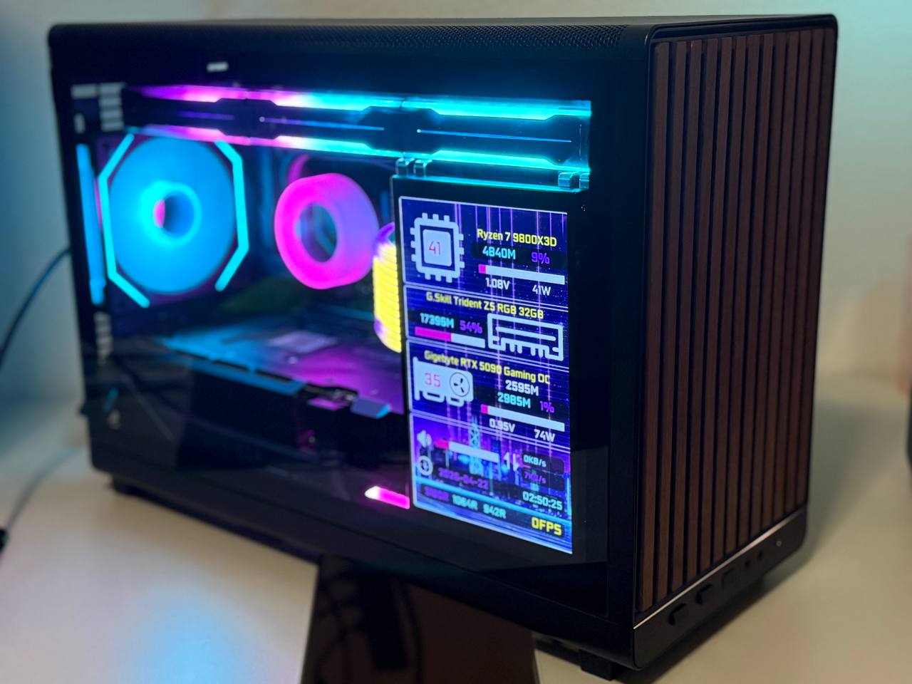 The Builder's Rig — Side View